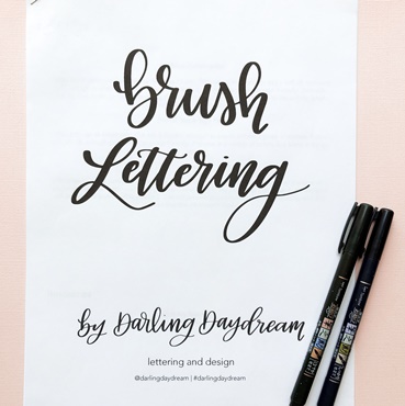 Beginners Brush Lettering