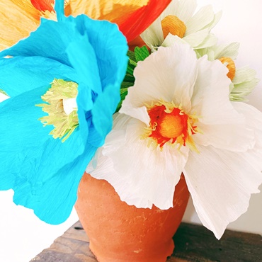 California Poppy Flower Making
