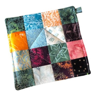 Quick and Easy Quilted Pot Holder
